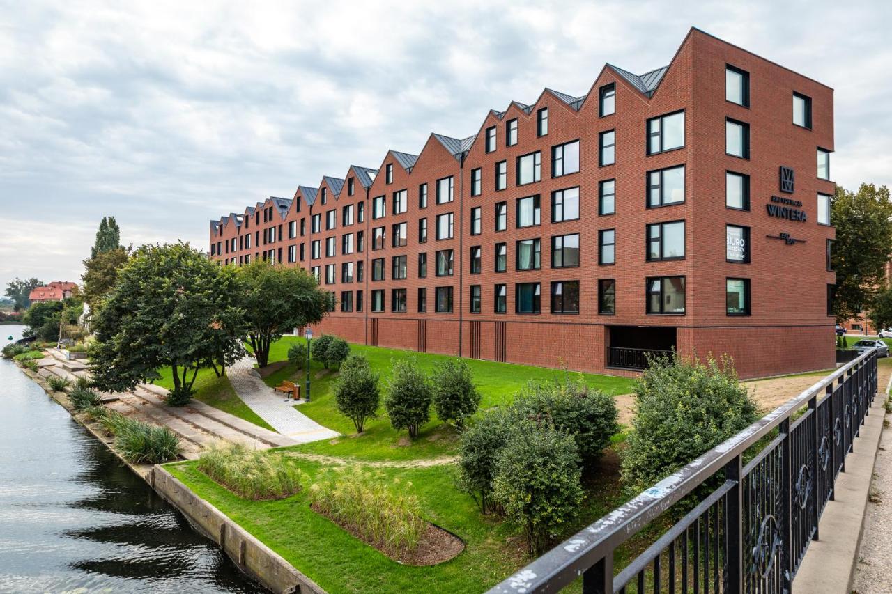 Pobookowane River View Apartments Gdansk Exterior foto