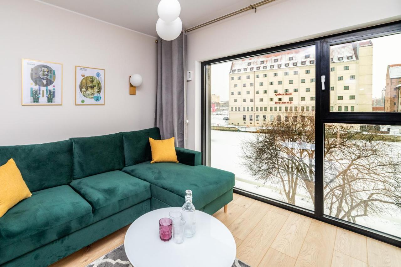 Pobookowane River View Apartments Gdansk Exterior foto