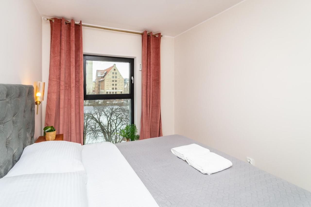 Pobookowane River View Apartments Gdansk Exterior foto
