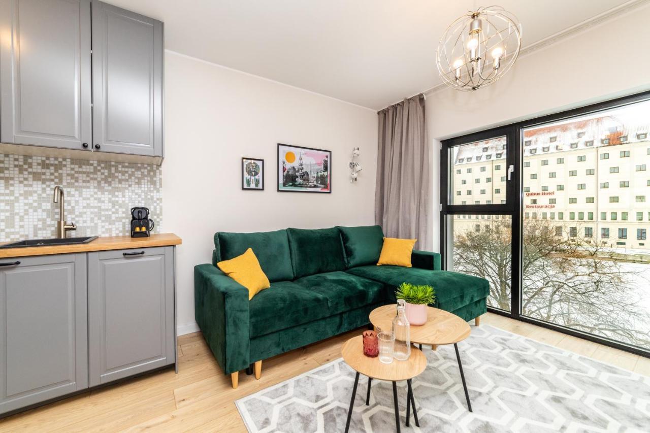 Pobookowane River View Apartments Gdansk Exterior foto