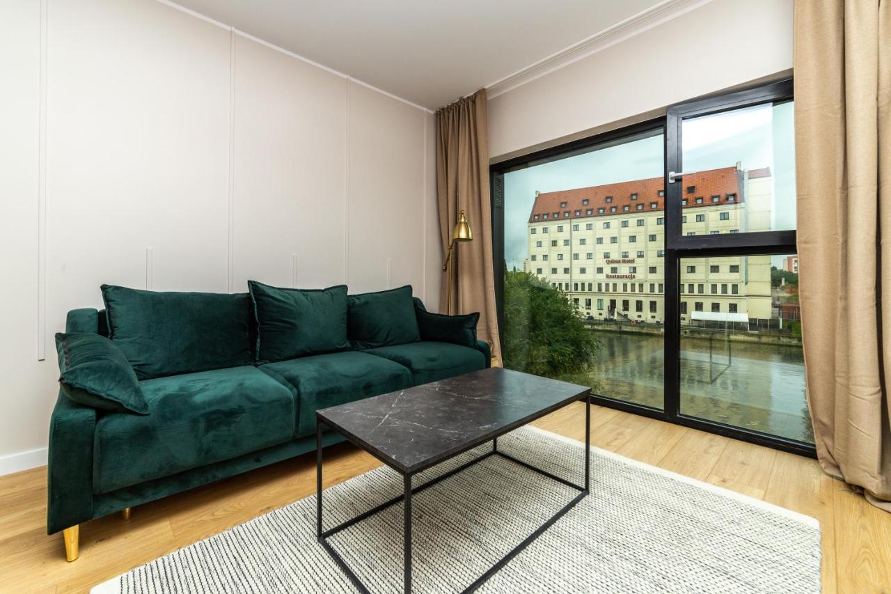 Pobookowane River View Apartments Gdansk Exterior foto