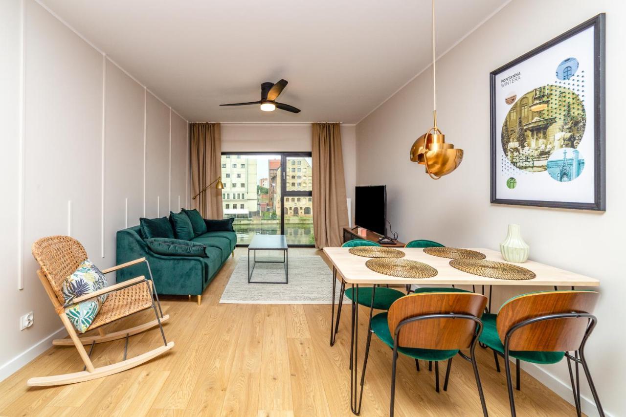 Pobookowane River View Apartments Gdansk Exterior foto