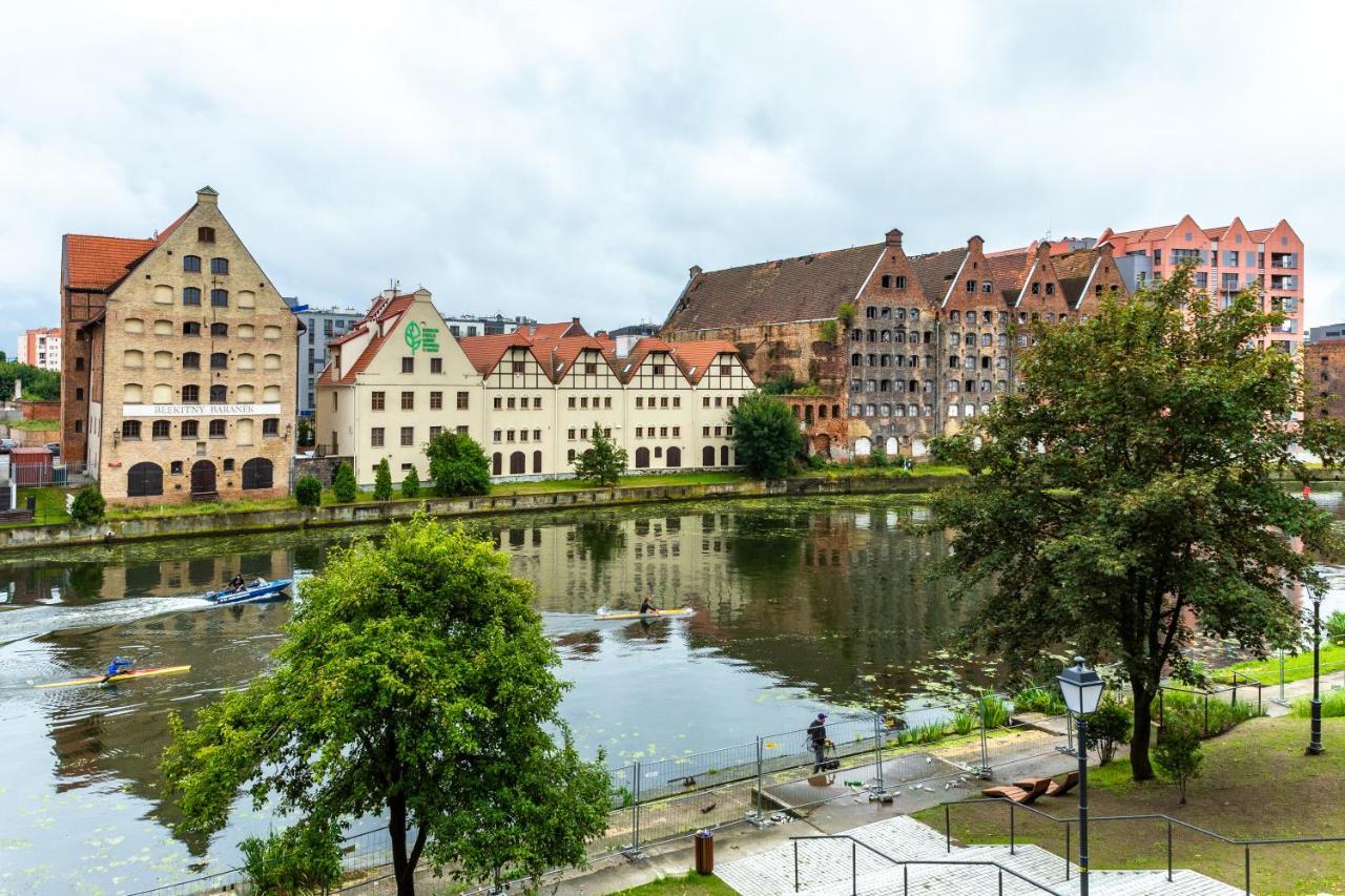 Pobookowane River View Apartments Gdansk Exterior foto