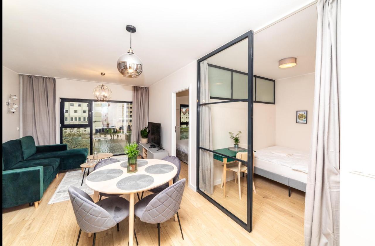 Pobookowane River View Apartments Gdansk Exterior foto