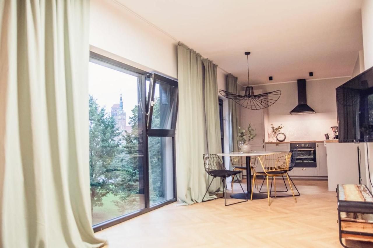 Pobookowane River View Apartments Gdansk Exterior foto